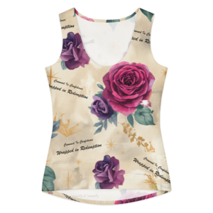 ✨ Crowned in Confidence, Wrapped in Redemption™ Crop Tank Top ✨