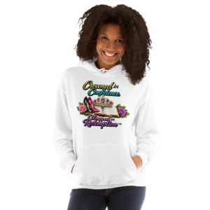 ✨ !Crowned in Confidence, Wrapped in Redemption™ Hoodie ✨