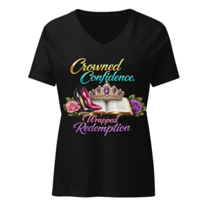 ✨ !Crowned in Confidence, Wrapped in Redemption™ T-Shirt ✨