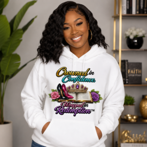 Crowned in Confidence, Wrapped in Redemption™ Hoodie